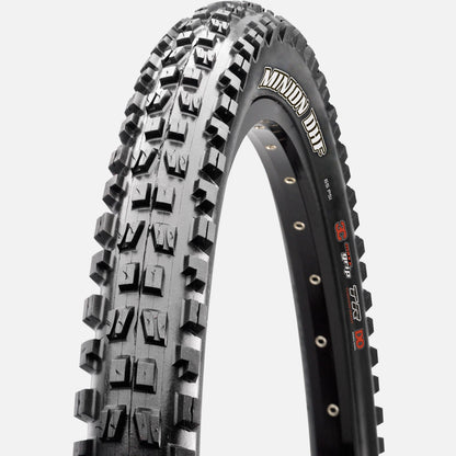 Maxxis Minion DHF Bicycle Tyre with Folding Bead 29x2.50 Wide Trail / MaxxTerra / Double Down / Tubeless Ready, Black