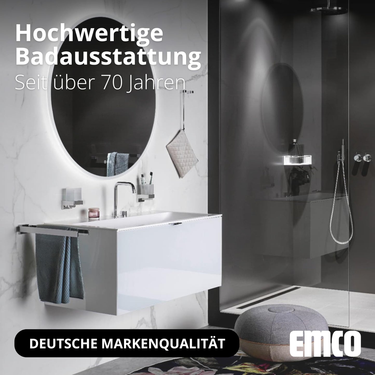Emco System 2 200 x 100 x 60 mm 354500104 Sponge Basket – Chrome
