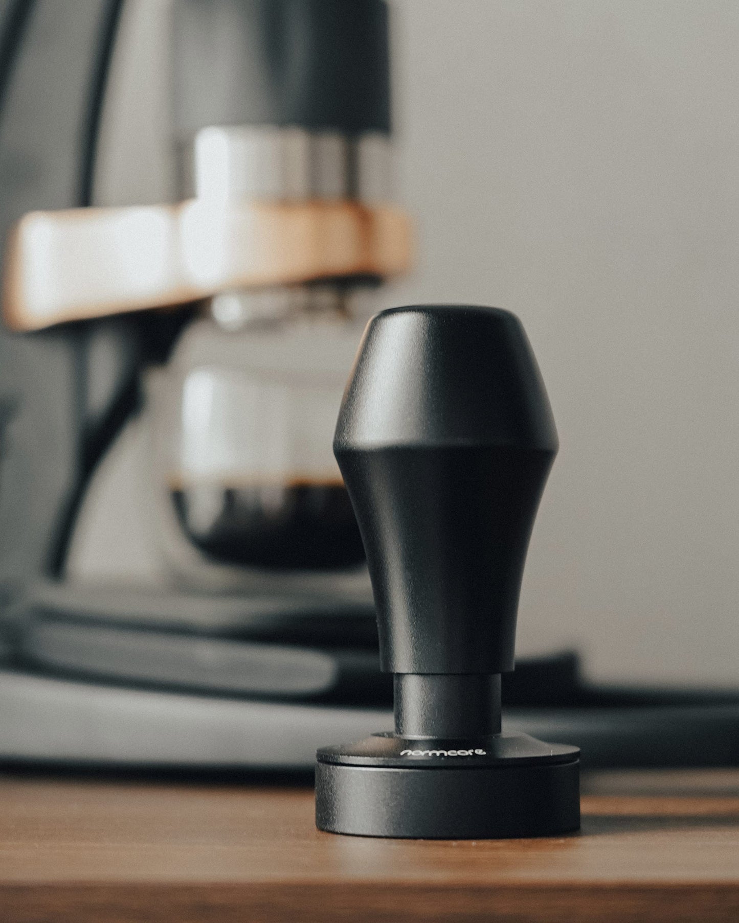 Normcore 45.5mm Coffee Tamper - Spring-Loaded Tamper  Barista Tools - Espresso Tamper with Mat Fits Flair Pro and Pro 2  Flat Base