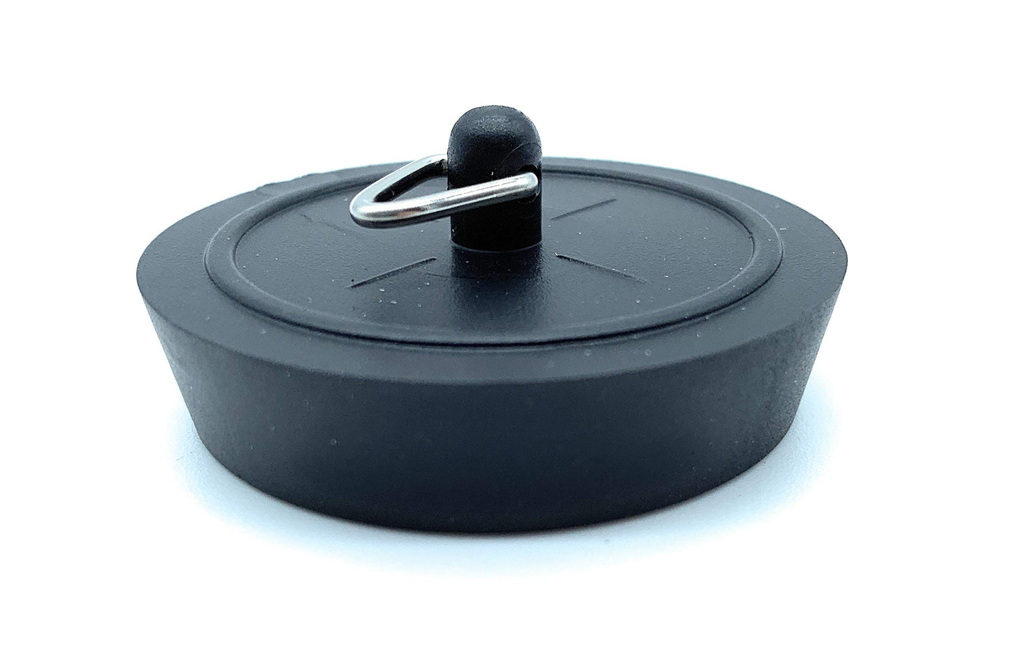 Replacement Basin/Sink Plug (Large 1 3/4" (45mm), Black)