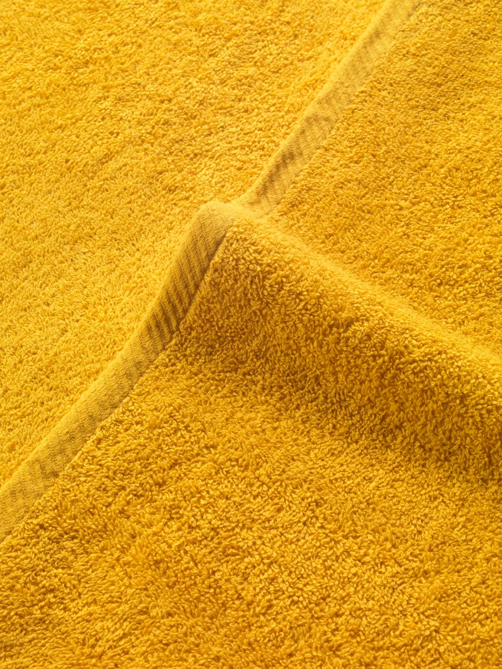 Top Towel - Plus - Bath Towels - 4 Face Towels or Bidet - 30x50cm - 100% Cotton - Gold