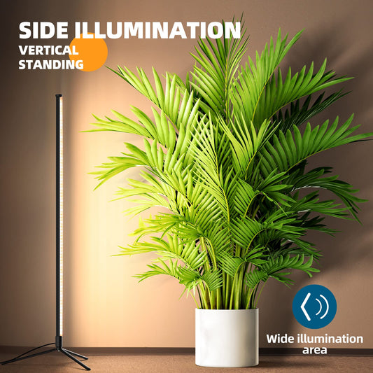 Barrina Grow Lights T10, 42W, 4FT/120cm, 169 LEDs, Full Spectrum, Wide Illumination Area Coverage, Vertical Plant Grow Lights for Indoor Plants with