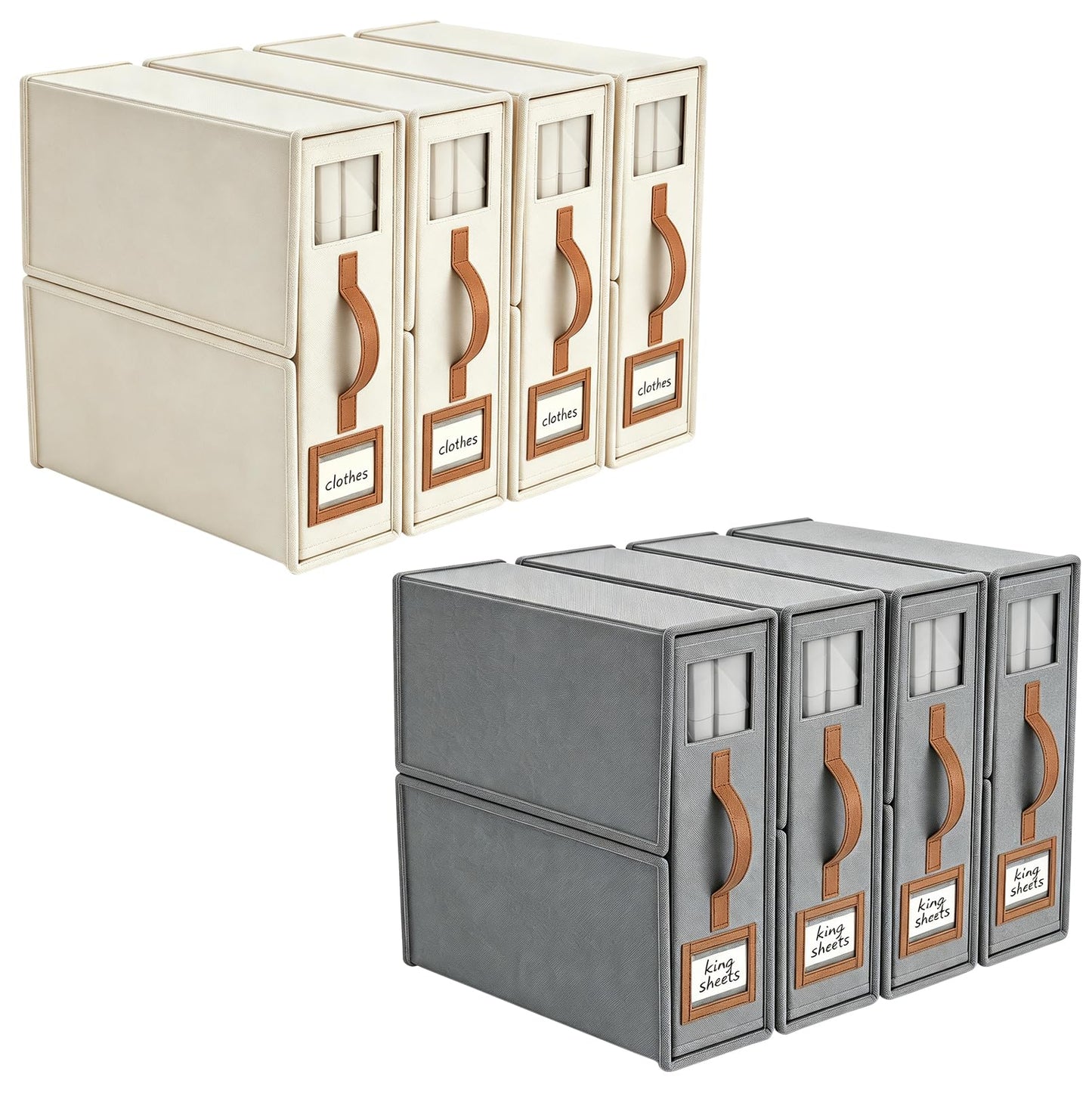 8 Pcs Bed Sheet Storage Box