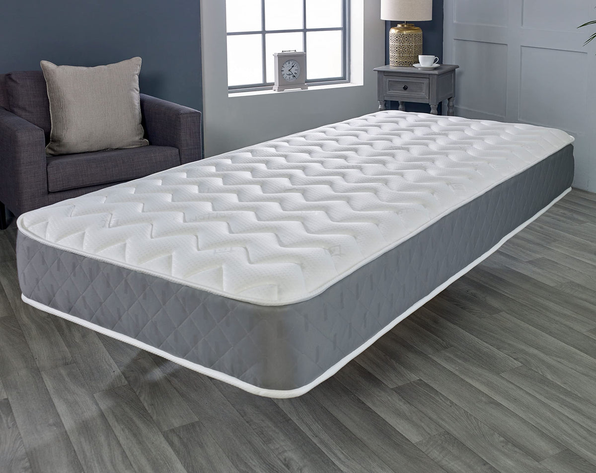 Starlight Beds Astral Grey Hybrid Shorty Mattress - 2ft6 x 5ft9