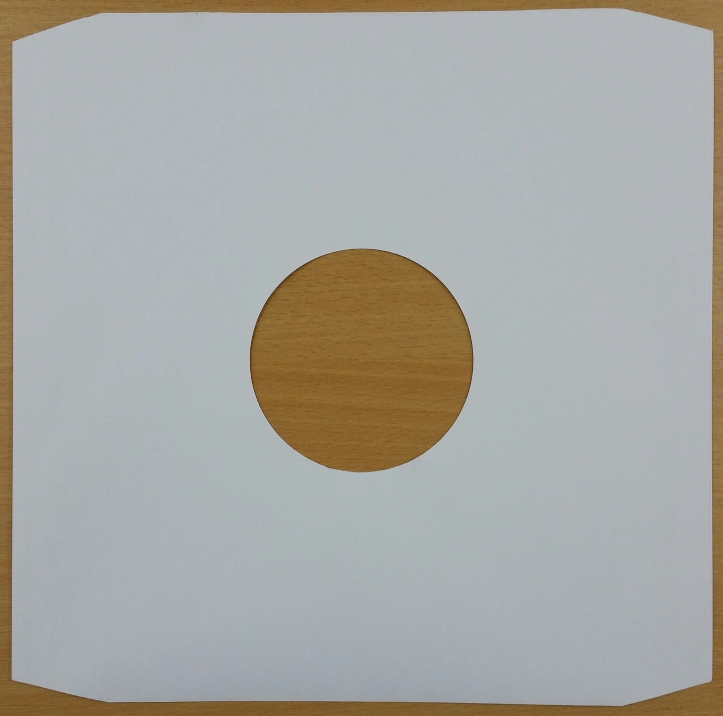 12" White Paper Record Inner Sleeves x 50
