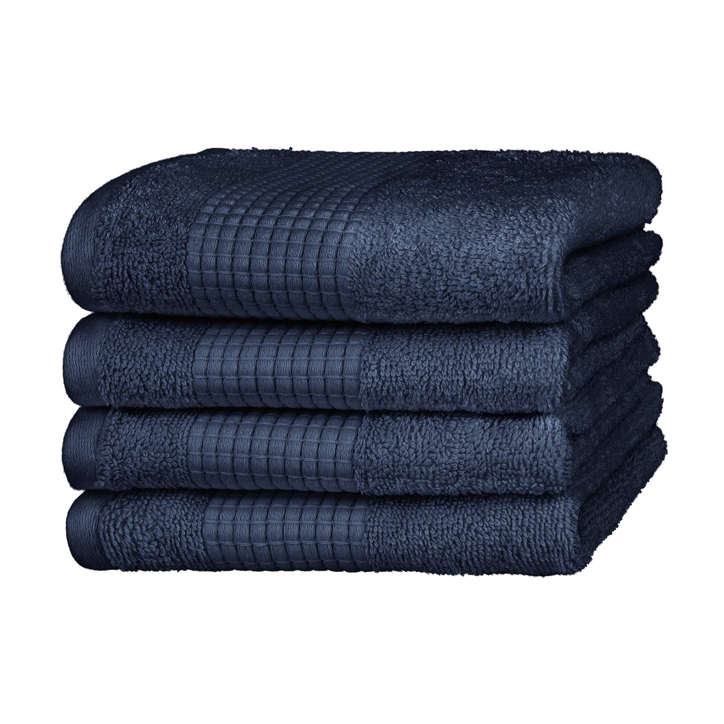Merana Hand Towel Set, Absorbent, Soft and Lint-, Terry Towelling Guest Towel, Quality Made of Heavy Organic Cotton, 590 GSM
