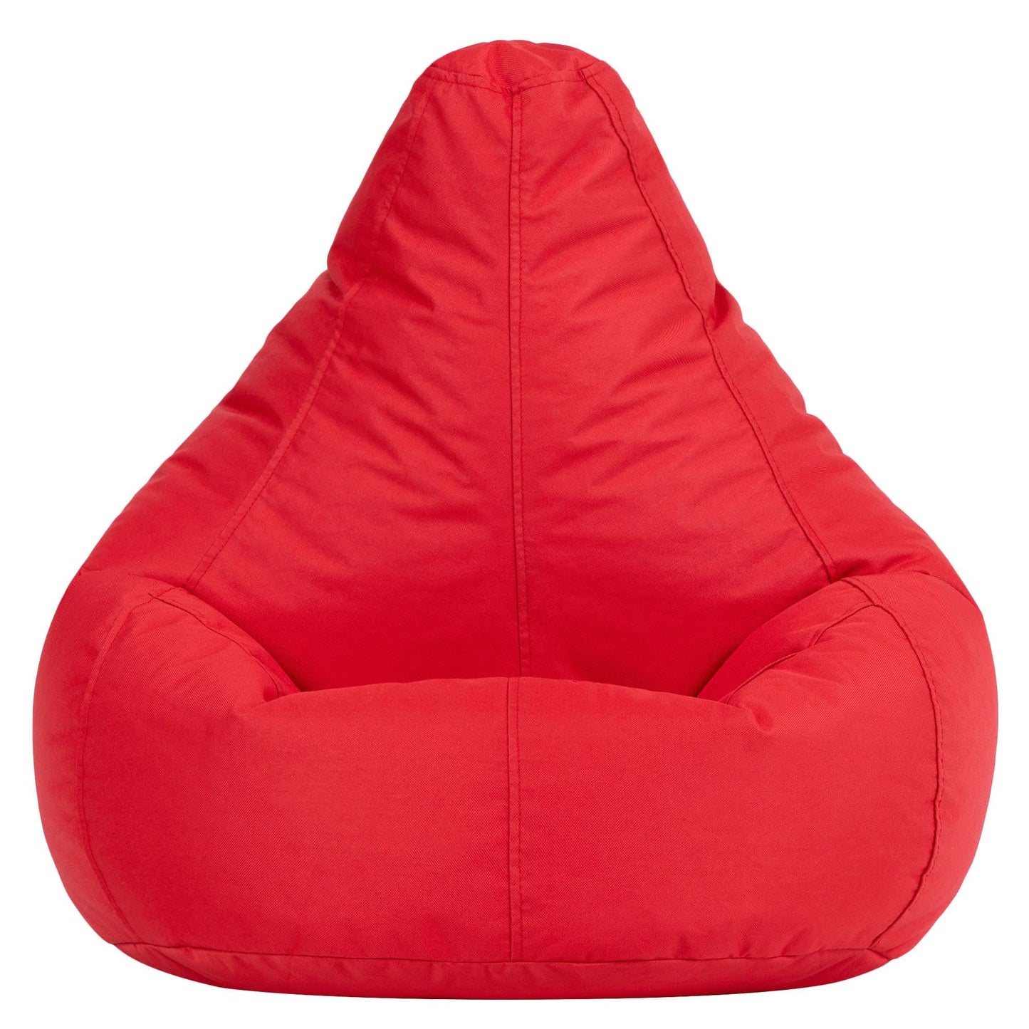 Bean Bag Bazaar Outdoor Kids Bean Bag with Filling Included, Red