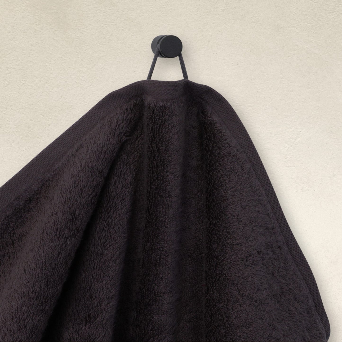 Möve Loft guest towel 30 x 50 cm made of 100% cotton (Spinair), graphite
