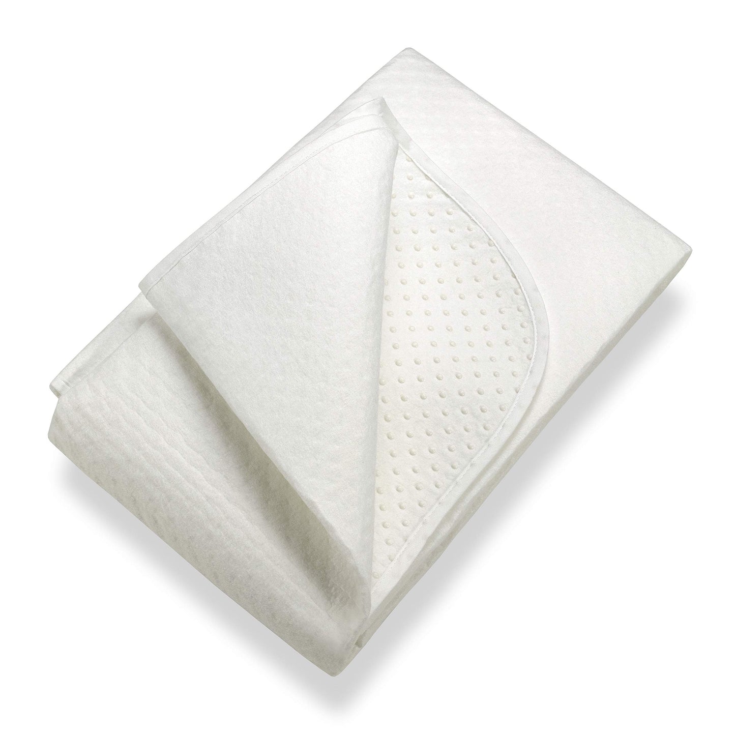 SETEX N450 Mattress Underlay with Grip Pads, Classic Design, White, Polyester, white, 180 x 200 cm