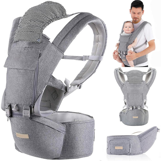 Baby Carrier Newborn Carrier Advanced 6-in-1 Carrier Multifunction Toddler Carrier Ergonomic