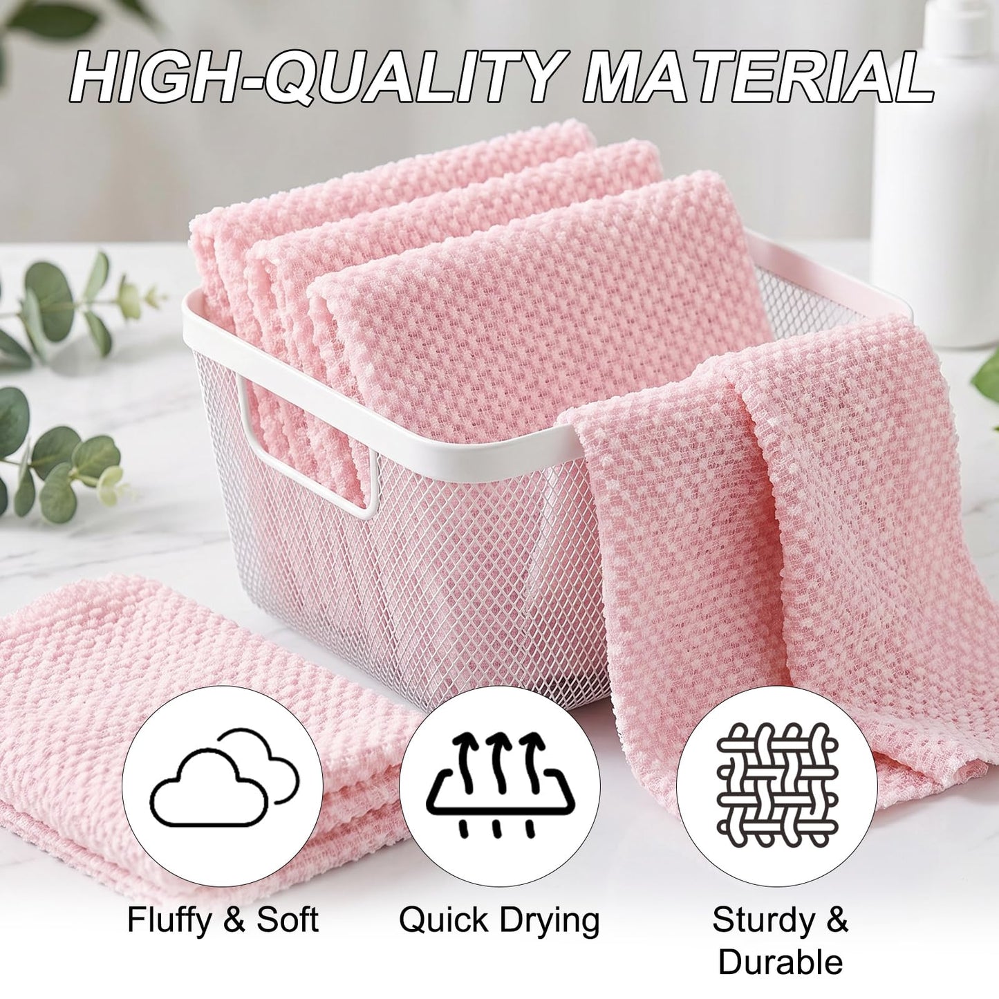 CMANLNYK 2Pcs Japanese Exfoliating Shower Towel - Deep Exfoliating Back Scrub Gentle on Sensitive Skin, 3D Weaving Technique Shower Towel