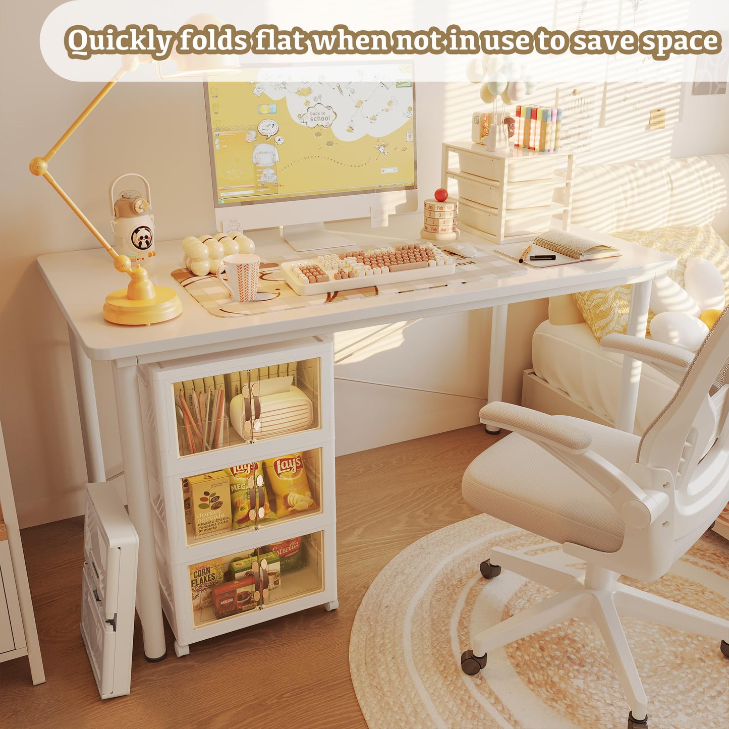 Stackable Plastic Storage Boxes with Lids White Storage Box on Wheels