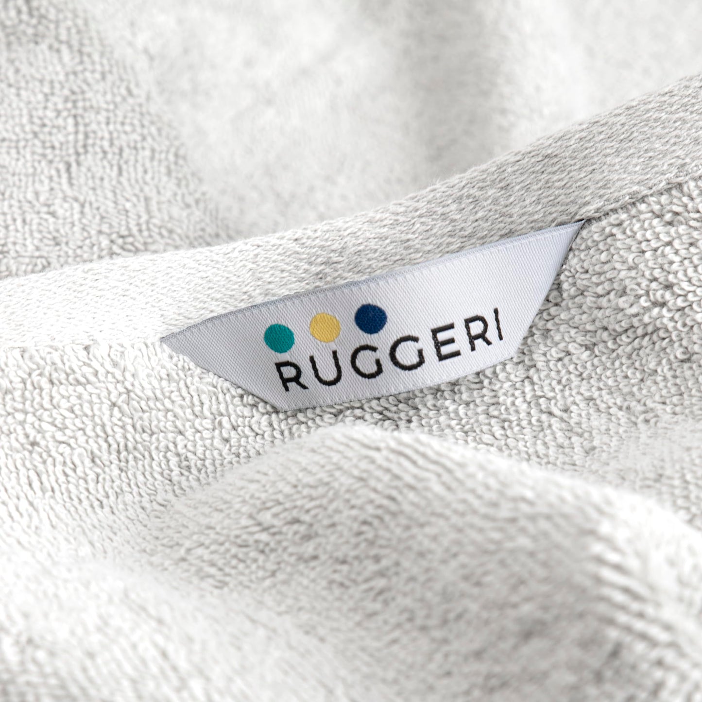 Ruggeri 4 Piece Guest Towel Set, 40x50 cm, Soft Cotton, White