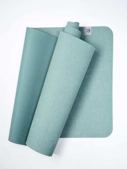Yogamatters Eco Rise Yoga Mat 3mm | Eco Friendly and Vegan | Natural Tree Rubber | Non-Slip Exercise Mat for Yoga, Pilates, Gym and Fitness
