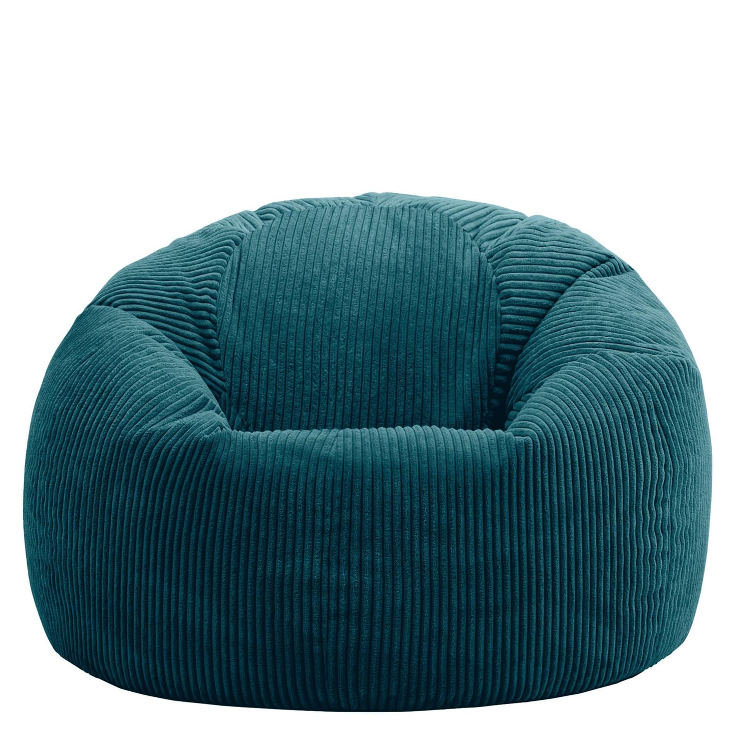 icon Kingston Cord Bean Bag with Filling Included, Teal