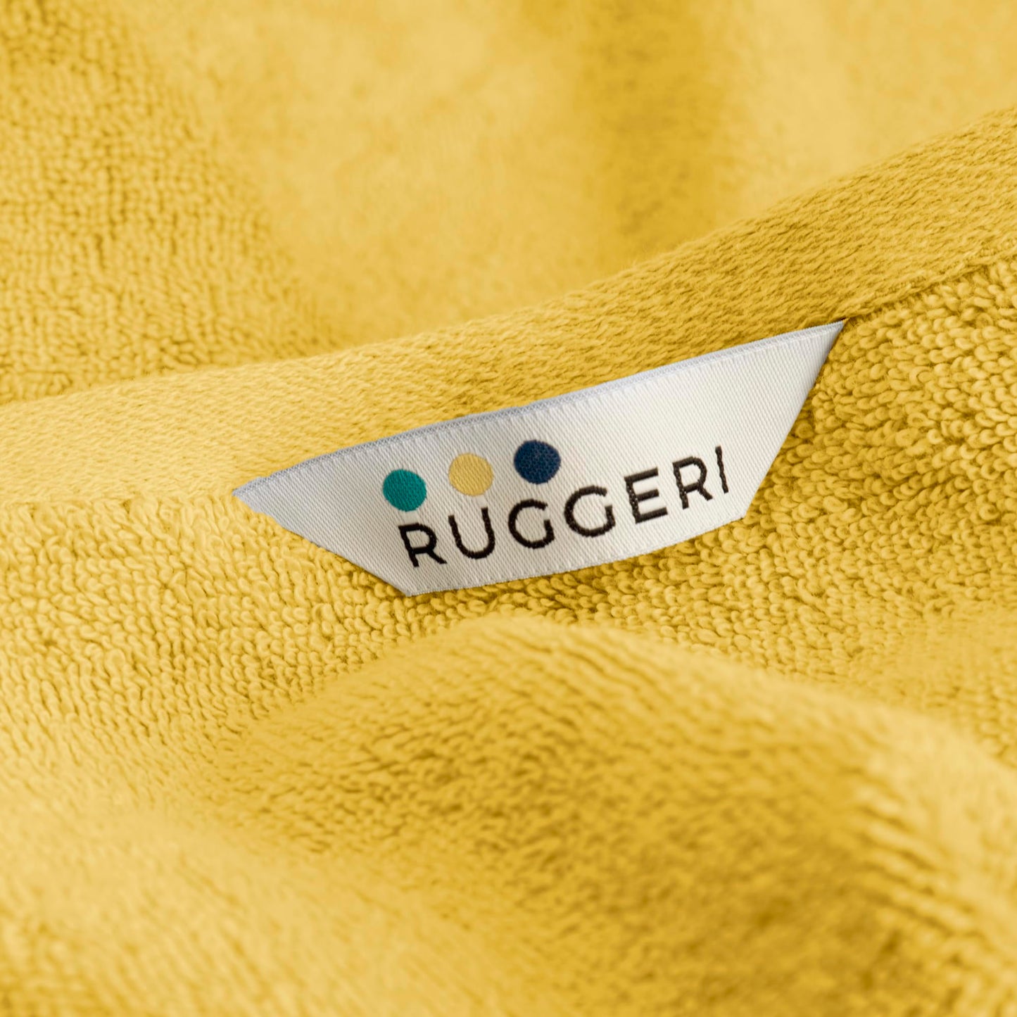 Ruggeri, Set 3 Piece Hand Towel Set, 50x100 cm, Soft Cotton, Yellow