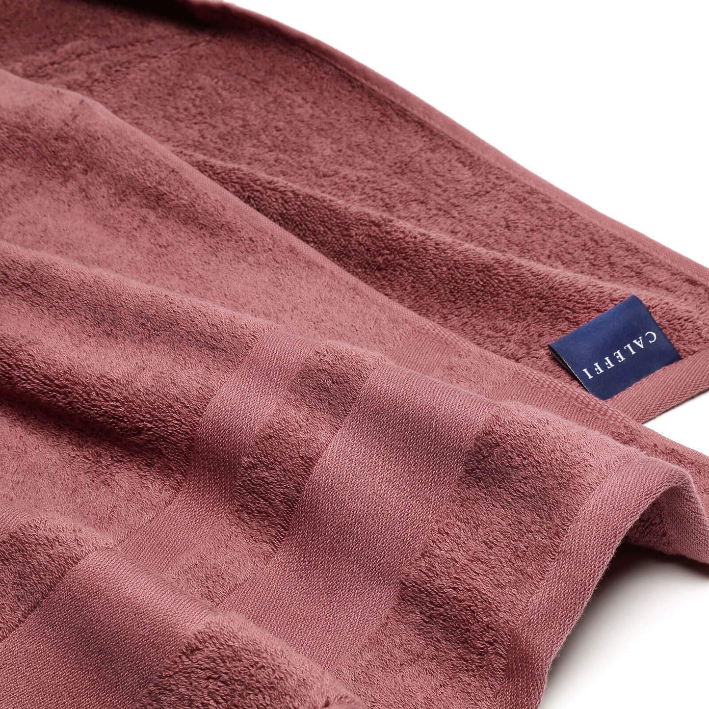 Caleffi Soft Bordeaux Cotton Bath Towel - 1000524