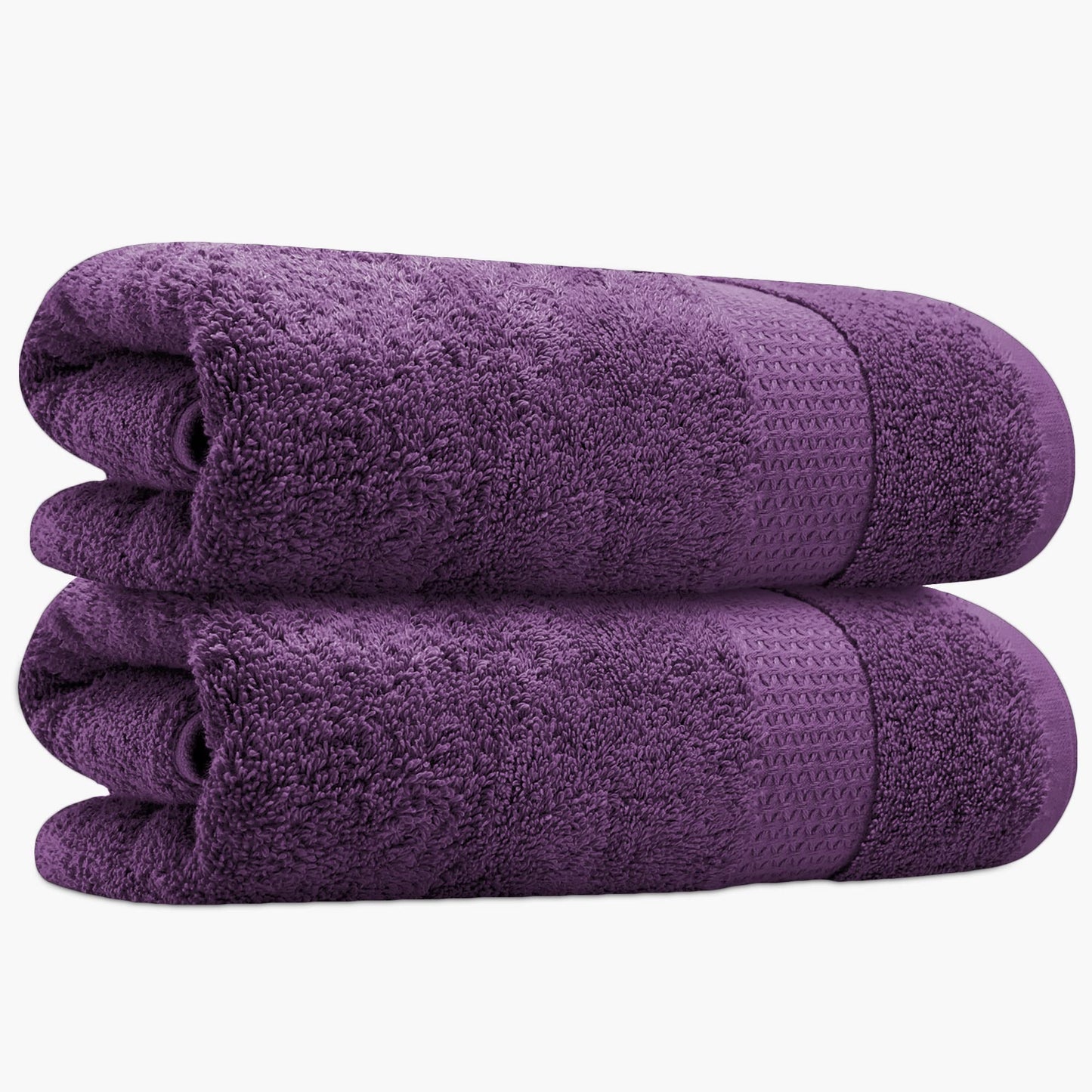 Towelogy? 2 Piece Hand Towel Set - Hand Towels for Bathroom 100% Cotton Multipurpose Washcloths Ideal for Everyday Use Fade Resistant 50 x 85cm |