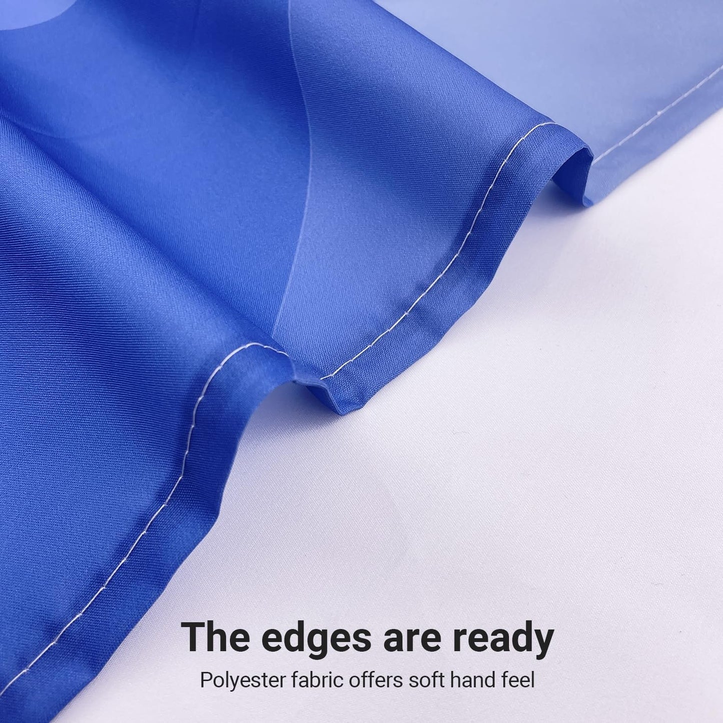 Lerores Shower Curtain, 150 x 180 cm, Geometric Gradient, Weighted Hem, Anti-Mould, Water-Repellent