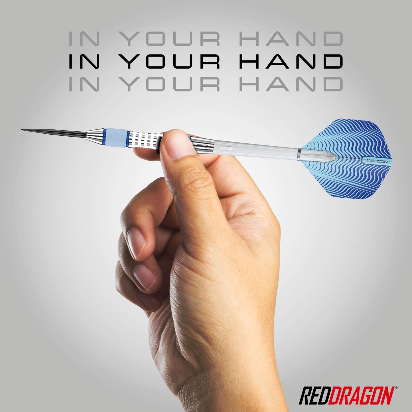 RED DRAGON Stag 24g Tungsten Darts with Flights and Stems