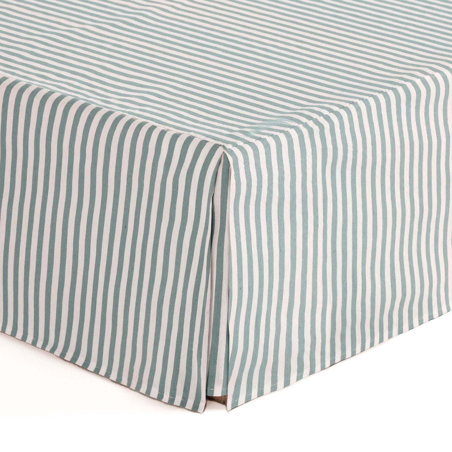 Bed Cover 100 x 190/200 cm Bed Base Cover 100 cm – Water Stripes