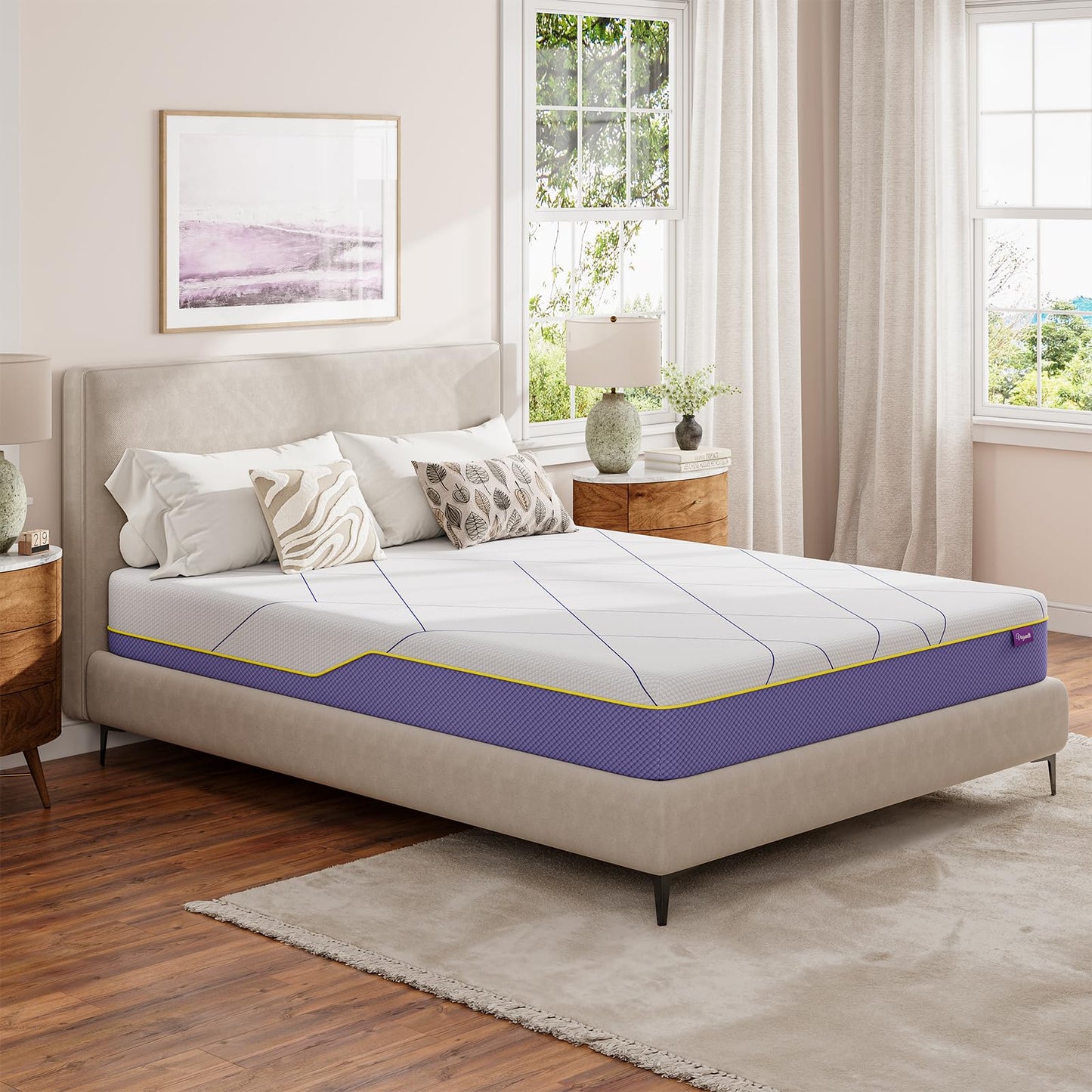 Vesgantti 20CM Cooling Gel Memory Foam Mattress - Small Double, Medium Firm