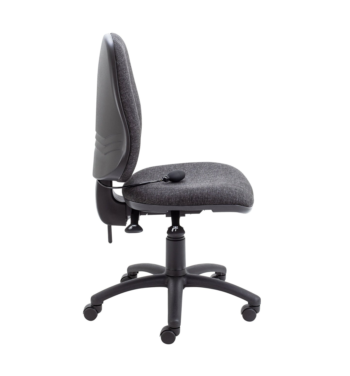Office Hippo Desk Chair, Ergonomic Home & Office Chair With Adjustable Seat, Back & Lumbar Pump For Comfort & Support