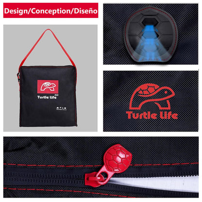 Turtle Life Garden Sofa Cover, Patio Outdoor Heavy Duty Durable UV&Water Resistant Anti-Fading Sofa Covers Lounge Sofa Cover with Air