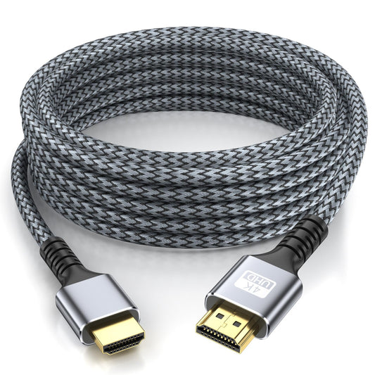 looyotul 4k Hdmi Cable 15m Ultra High Speed HDMI 2.0 Cable 4K@60HZ 3D ARC Gold Plated Connector Ethernet Audio Video Return HDMI Cord for UHD TV