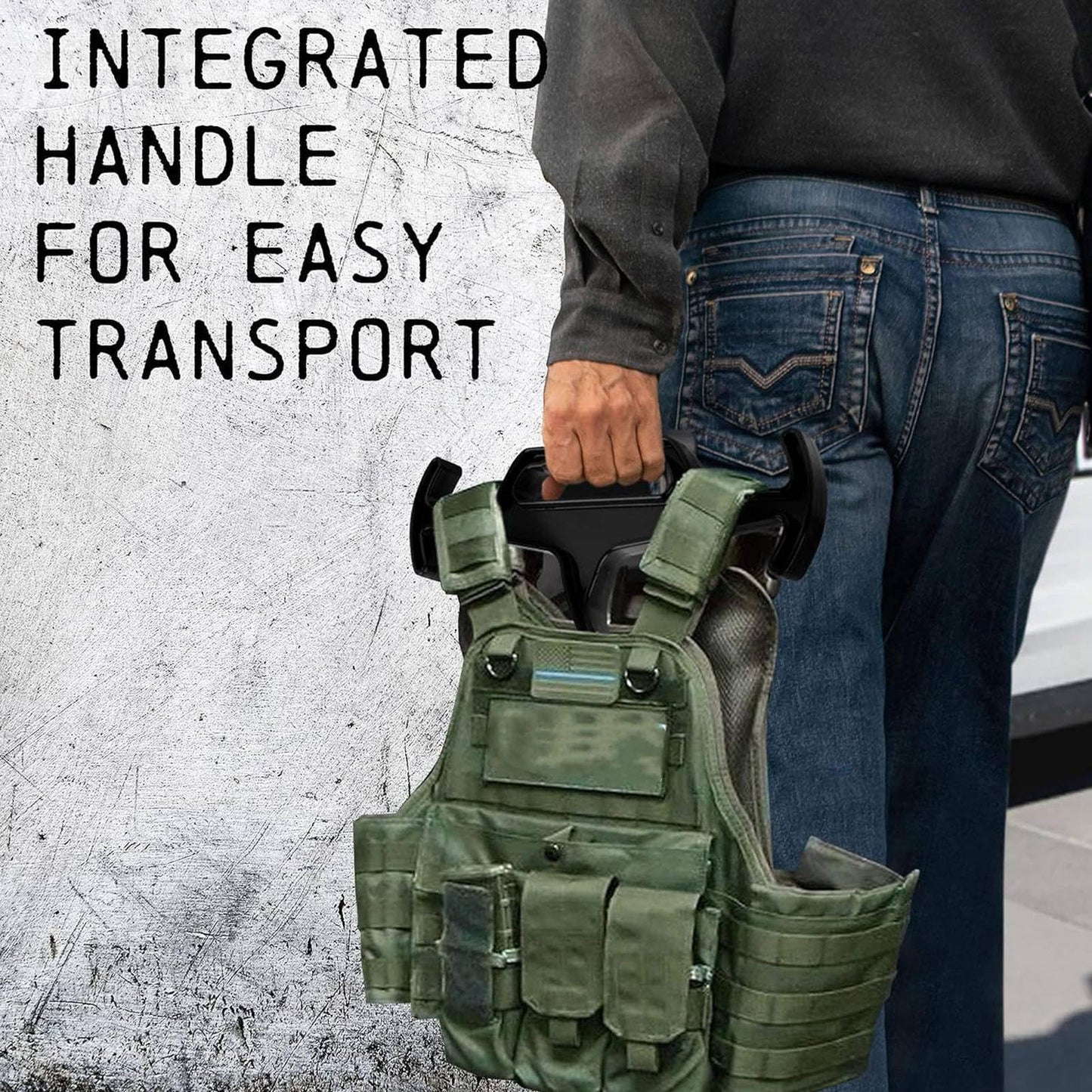 Elprico Multipurpose Heavy Duty Hanger,Anti-Slip,High Load Bearing Clothing Hanger,Ideal for Body Armor, Police, Military Gear, Scuba