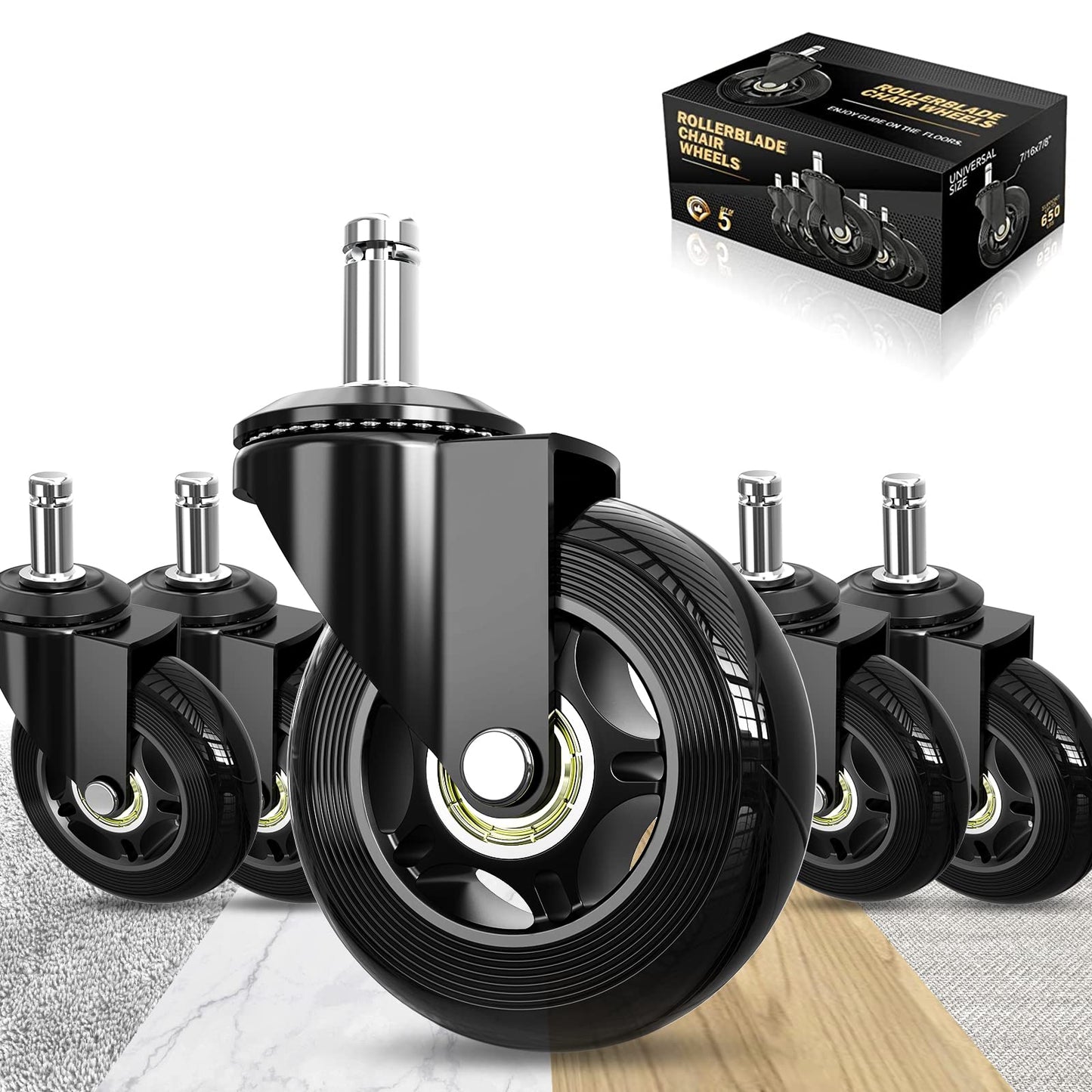 Soontrans Office Chair Wheels Replacement