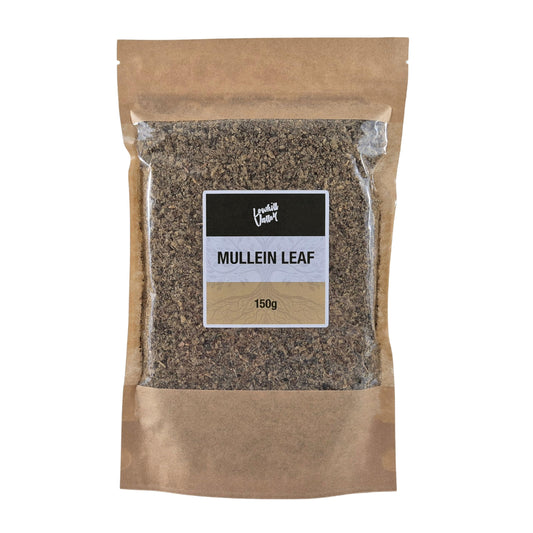 Lowhill Valley Mullein Leaf Tea - Cut and Dried Verbascum Thapsus Leaves ? May Support Respiratory Wellness & Relaxation - Loose Leaf Herbal Tea -