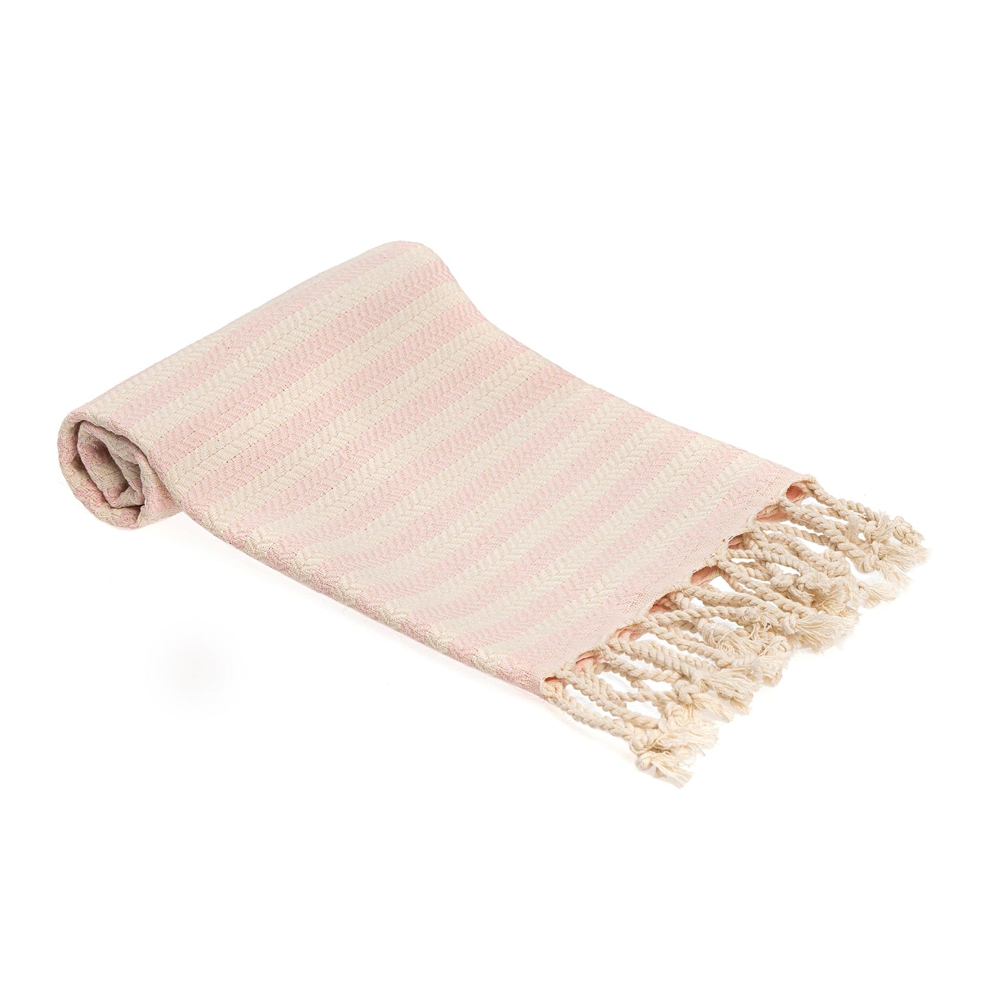 Blue Beach Turkish Towel Striped - 90 x180cm Large Turkish Hammam Peshtemal Towel - Super Absorbent, Quick Dry, Lightweight