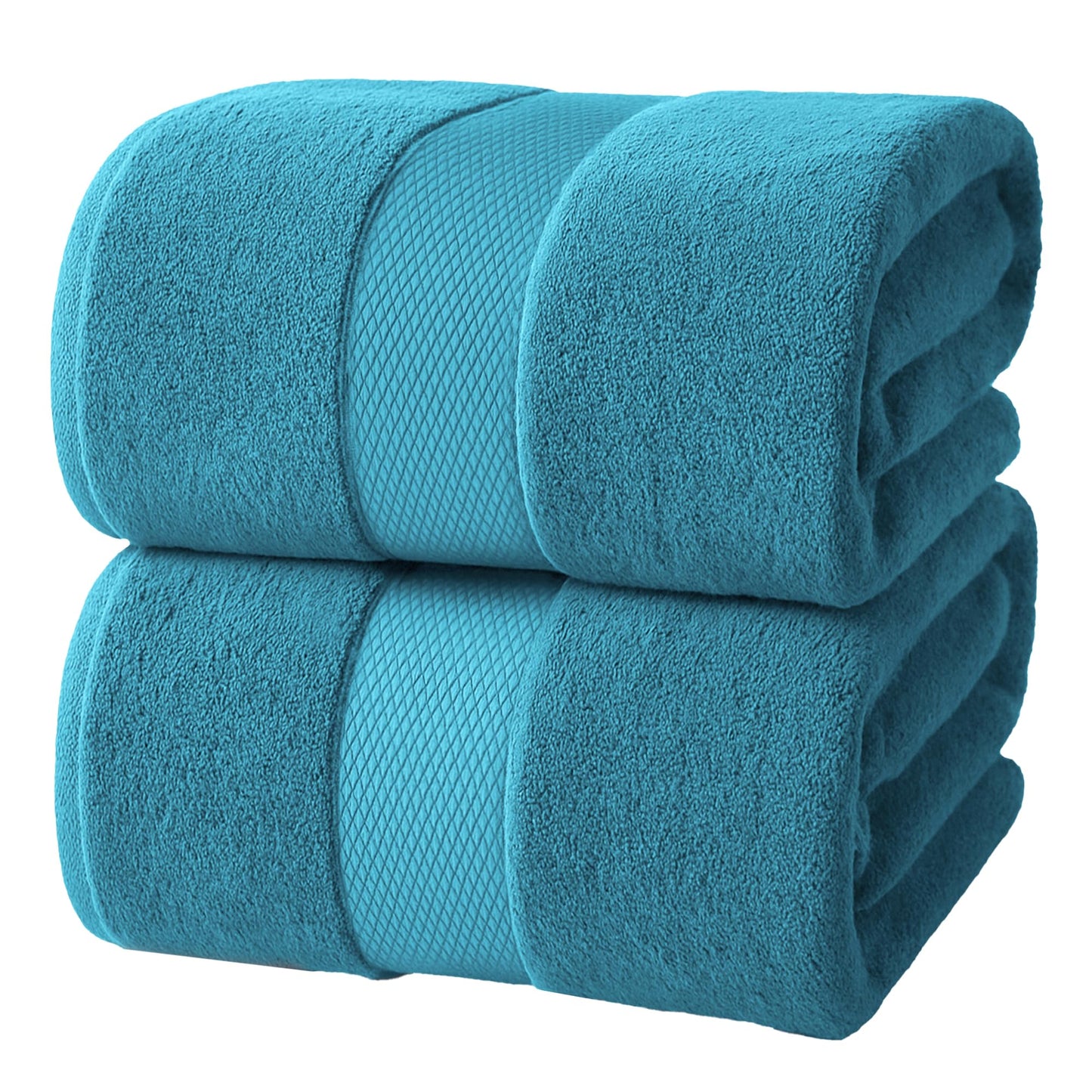 Infinitee Xclusives Bath Sheets Extra Large - 2 Pack, 600 GSM - 90 x 180 cm