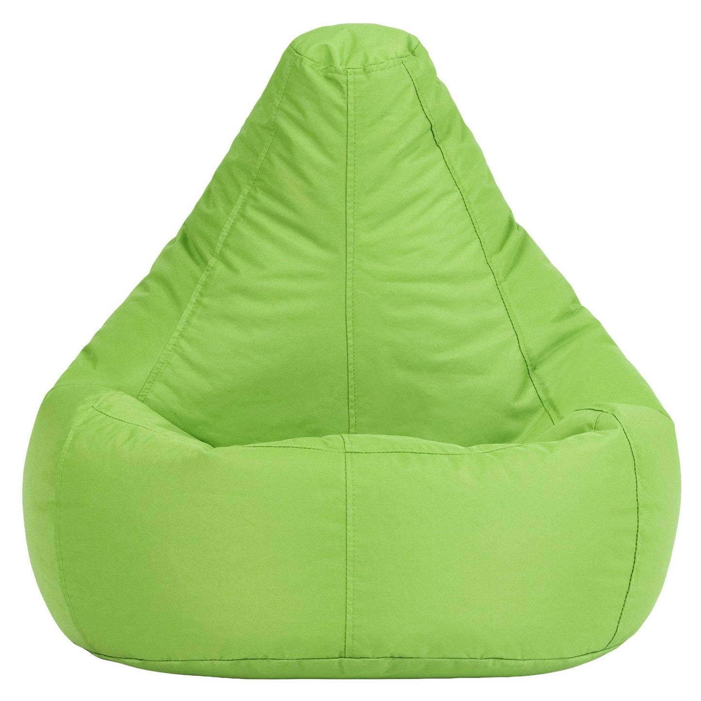 Bean Bag Bazaar Outdoor Kids Bean Bag with Filling, 2 Pack, Green