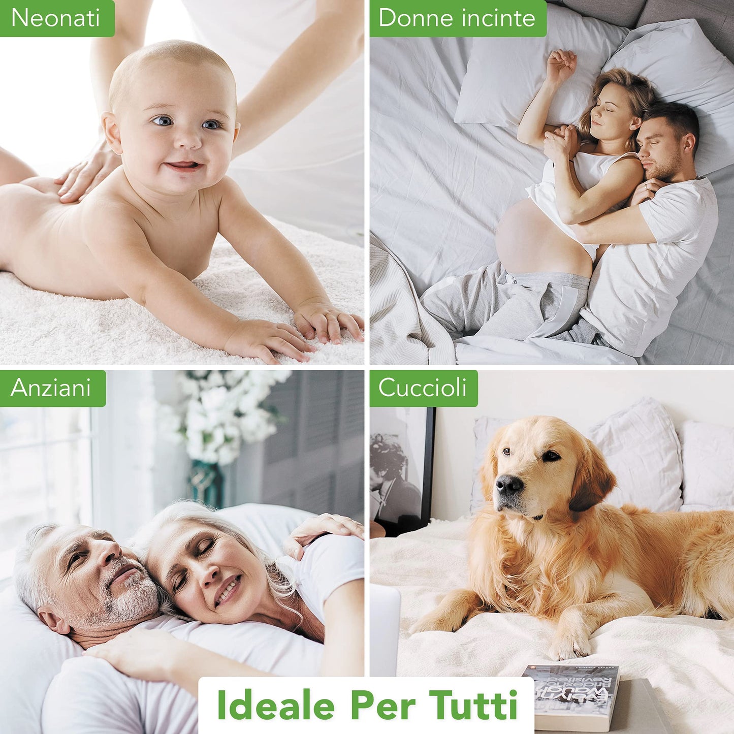 Waterproof Double Mattress Protector 160 x 200 cm – Super Soft Natural Bamboo Terry Fabric – Super Elastic Corners Up to 30 cm – Refreshing