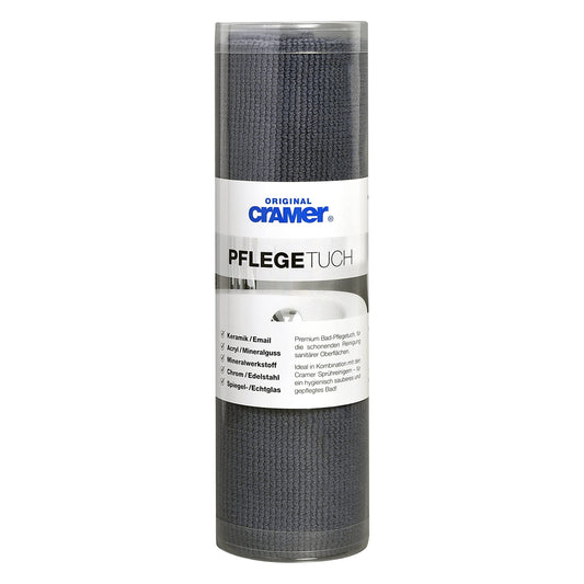 Cramer Premium Bathroom Care Cloth 40 x 40 cm - Professional and Gentle Cleaning of Mineral Cast, Acrylic, Enamel, Chrome, Glass, Coloured Fittings