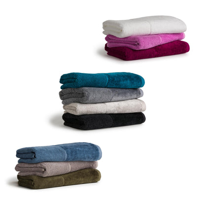 Möve Bamboo Luxe soap cloth 30 x 30 cm made of 60% cotton / 40% viscose from bamboo cellulose, stone