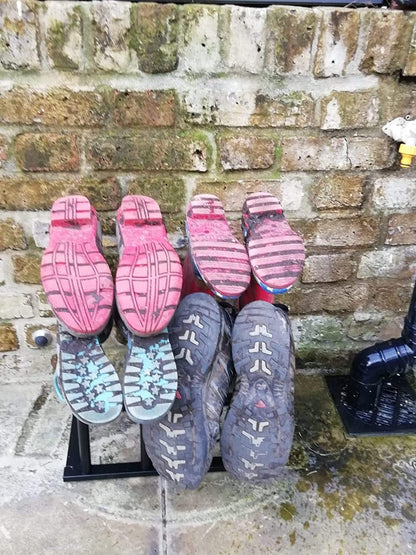 Pristine Welly Boot Rack - Holds 4 Pairs of Wellies & Boots.