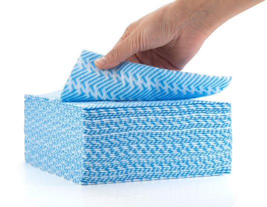 Peachicha All Purpose Cleaning Towels Disposable Cleaning Cloths Reusable J Cloths Blue Jay Clothes, Dish Towel For Kitchen, Absorbent Thick Durable