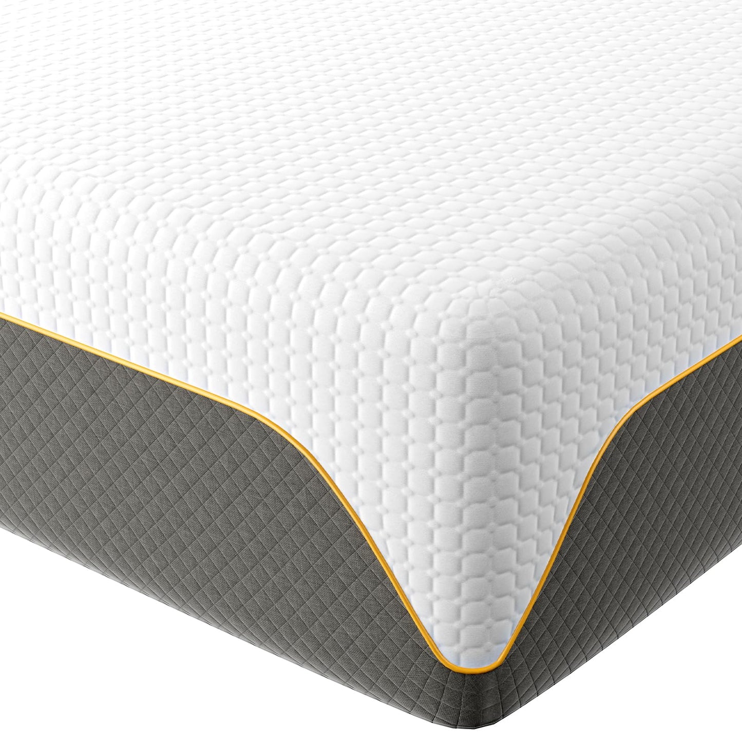 Doubleslee Memory Foam Mattress, 4FT Small Double Mattress, 120x190x15cm