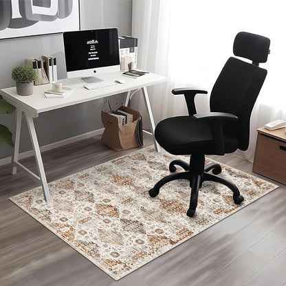 Office Chair Mat for Hardwood Floor 90x120 cm Non Slip Desk Mat for Rolling Chair