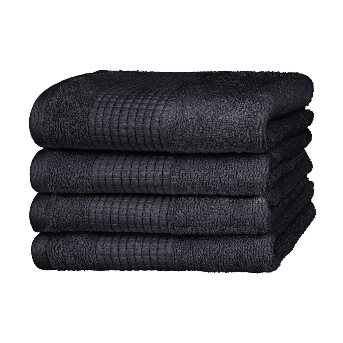 Merana Hand Towel Set | Absorbent, Soft and Lint- | Terry Towel Guest Towel Quality Made of Heavy Organic Cotton 590 GSM