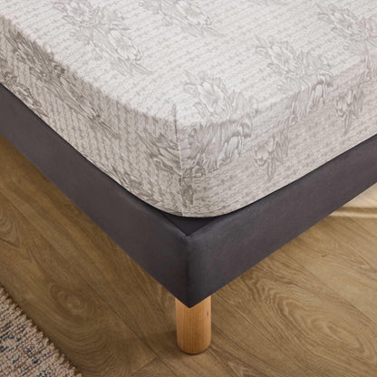 douceur d'intérieur, Rena Mattress 90 x 190 cm Grey Stretch Mesh