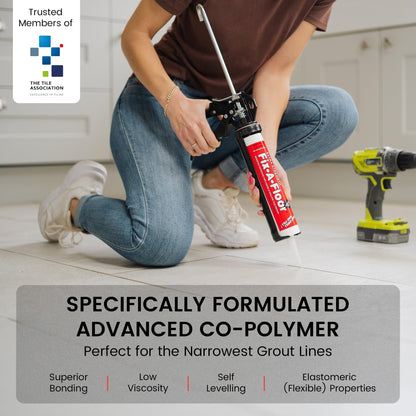 Fix-A-Floor Extra Strength Bonding Adhesive for Loose & Hollow Tiles, Wood, LVT & Laminate - Eco-Friendly & Non-Toxic - Includes 2mm and Customisable