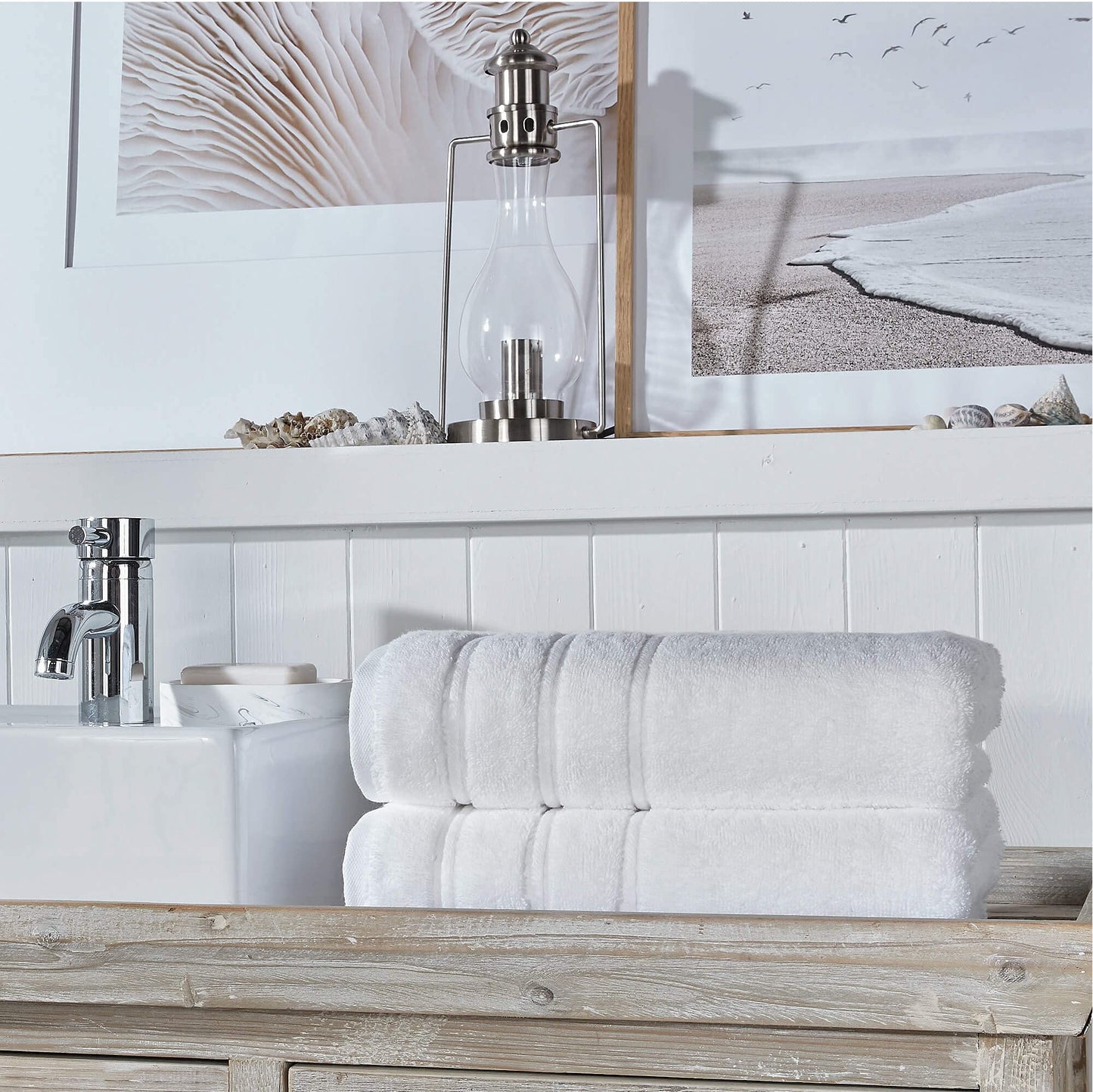 Christy Antalya Bath Sheets Set | 6 Piece | 100% Turkish Cotton | 600GSM | Soft Plush Luxury Towel Set | 2 Bath Sheets 2 Hand Towels 2 Face Cloths