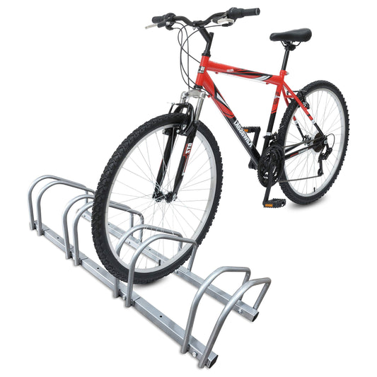 VOUNOT? 4 Bike Stand Floor or Wall mounted bike rack for garage Bicycle Parking rack Cycle Storage Locking Stand