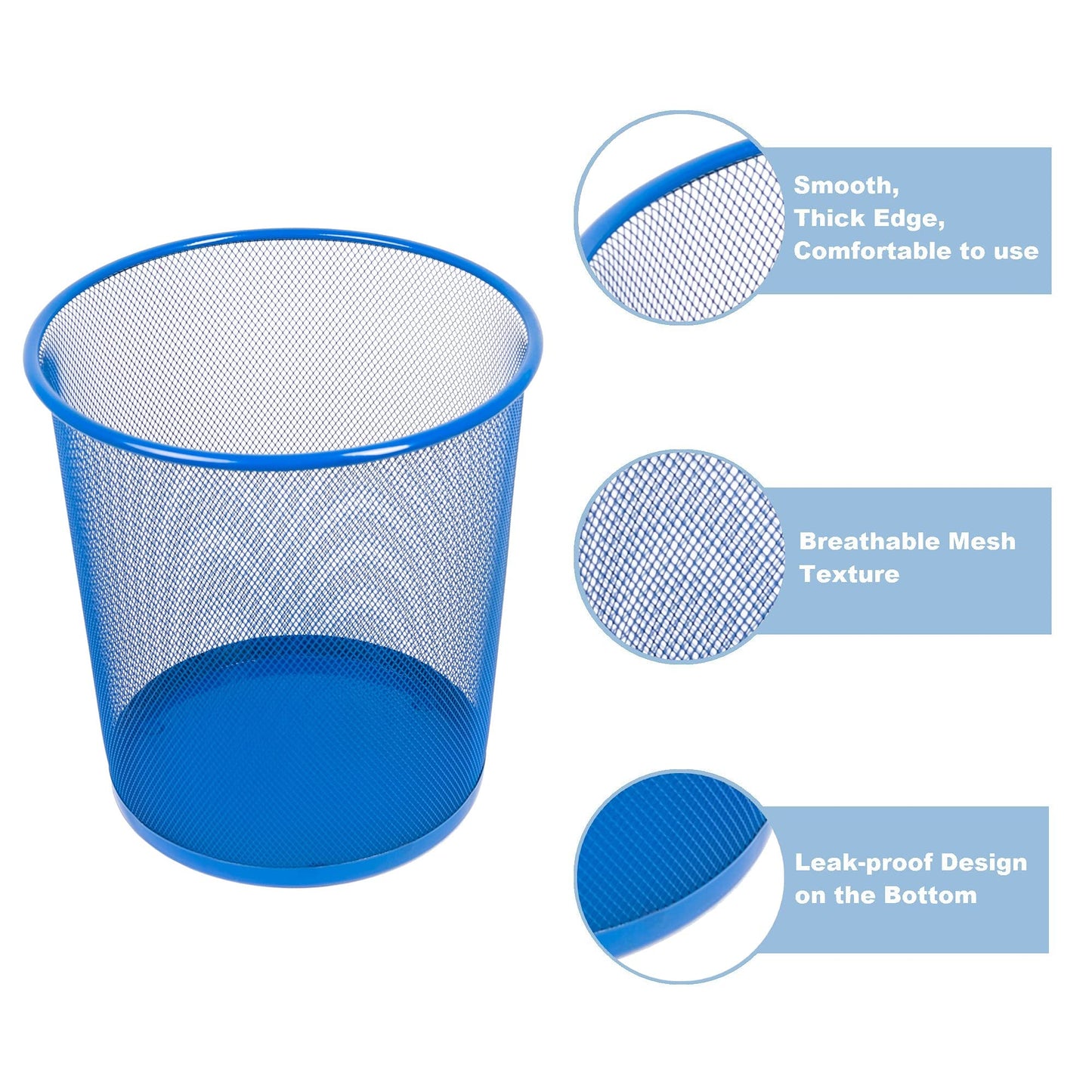 Leviatan Waste Paper Bin 12 L Navy Blue