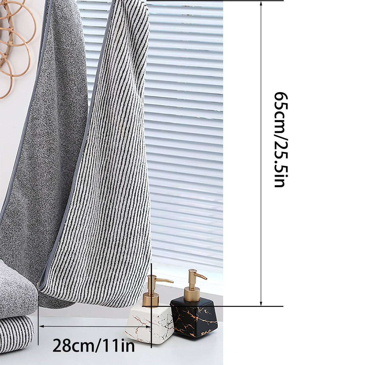 LIANRISES 2pcs Hair Wrap Towel, Head for Women girl, Turban Wet Microfibre, Turbans For Long Hair, Curly Quick Drying