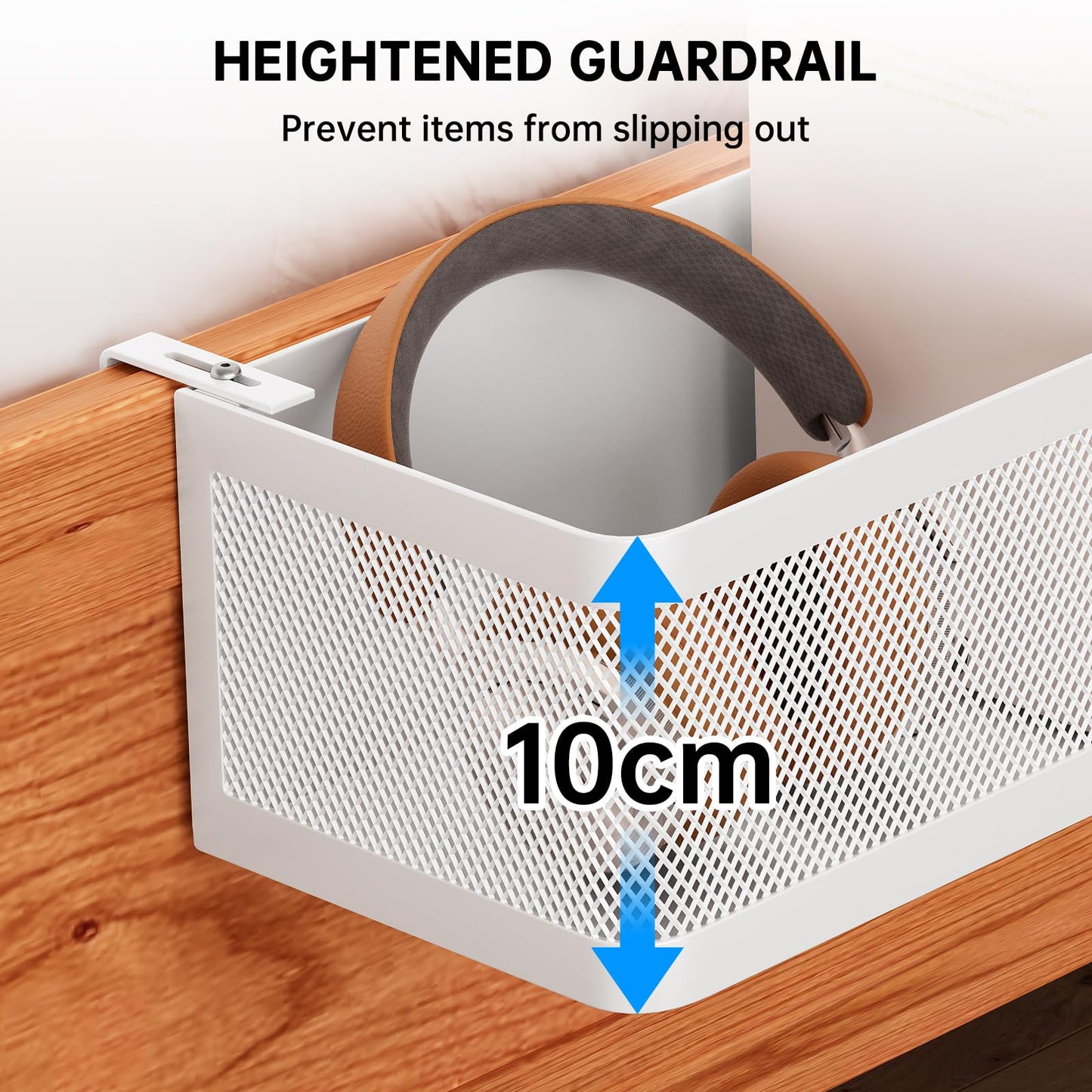 Bunk Bed Shelf, Bedside Hanging Storage Baskets for Bedroom,Hall,Cot Rails